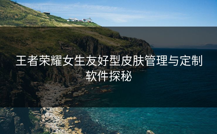 王者荣耀女生友好型皮肤管理与定制软件探秘